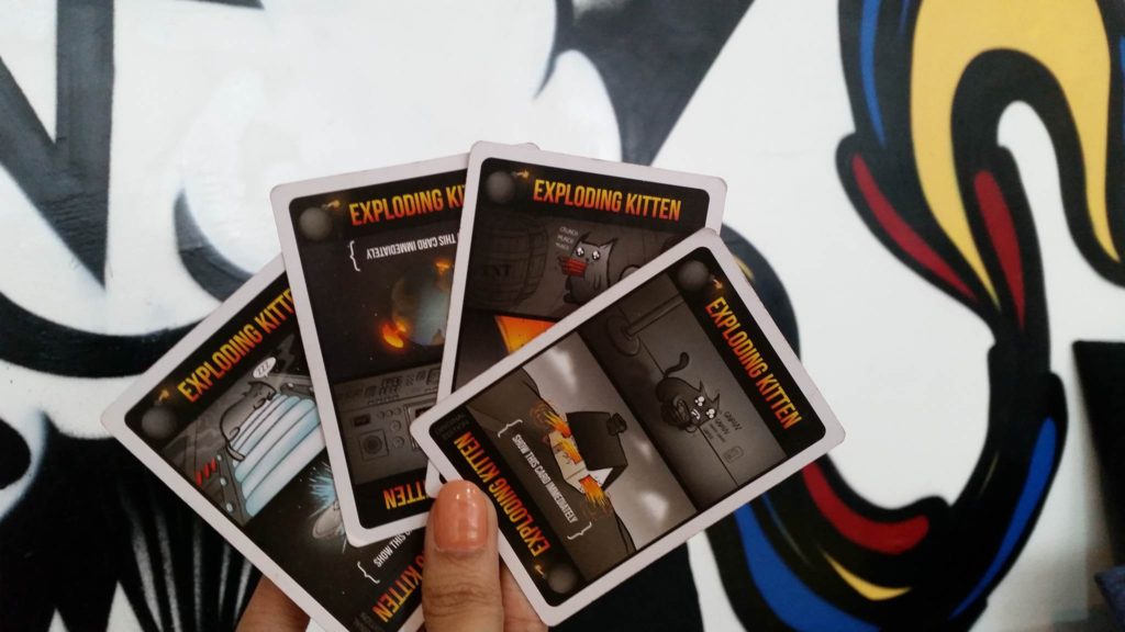My favorite cards from Exploding Kittenz!
