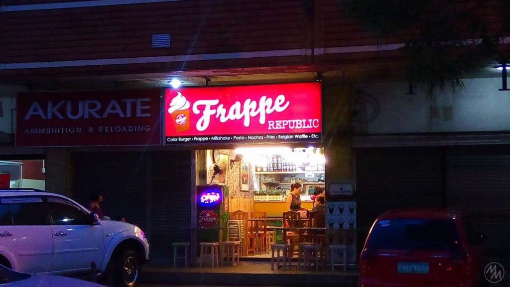 View of Frappe Republic from the outside.