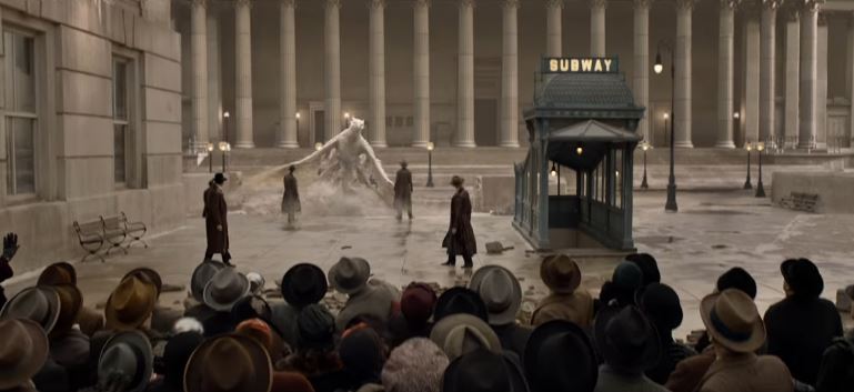 Scene from 'Fantastic Beasts and Where to Find Them' (Warner Bros)