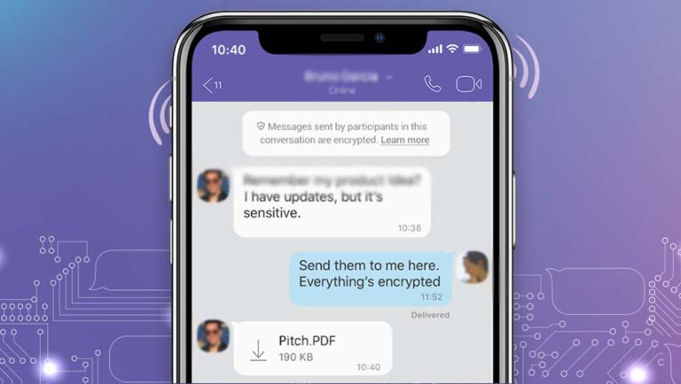 is viber encrypted and private